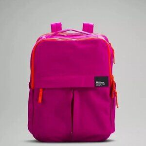NWT Lululemon Everyday Backpack 2.Ripened Raspberry Pink & Red RARE SOLD OUT!